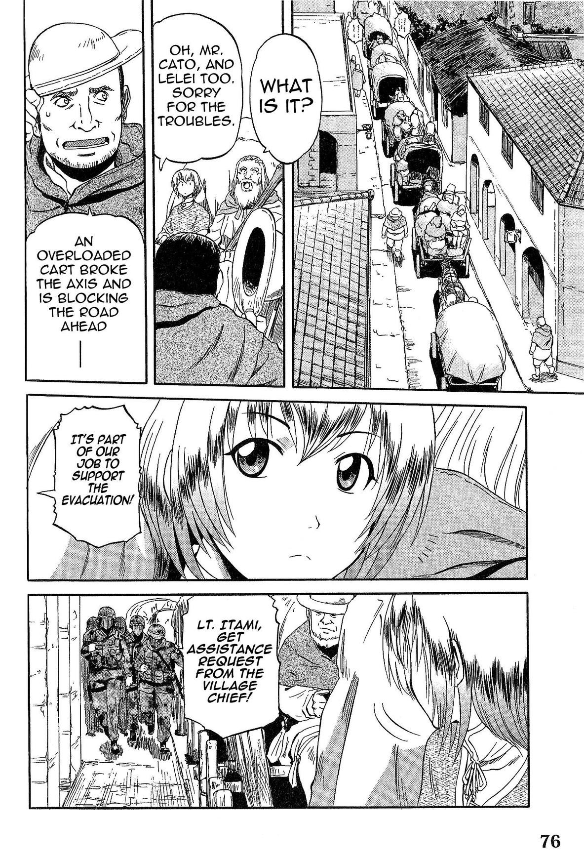 Gate - Jietai Kare no Chi nite, Kaku Tatakeri chapter 4 page 6