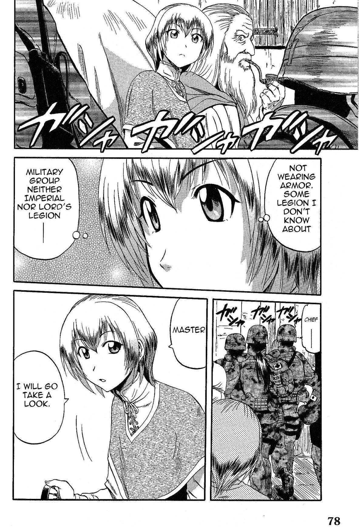 Gate - Jietai Kare no Chi nite, Kaku Tatakeri chapter 4 page 8