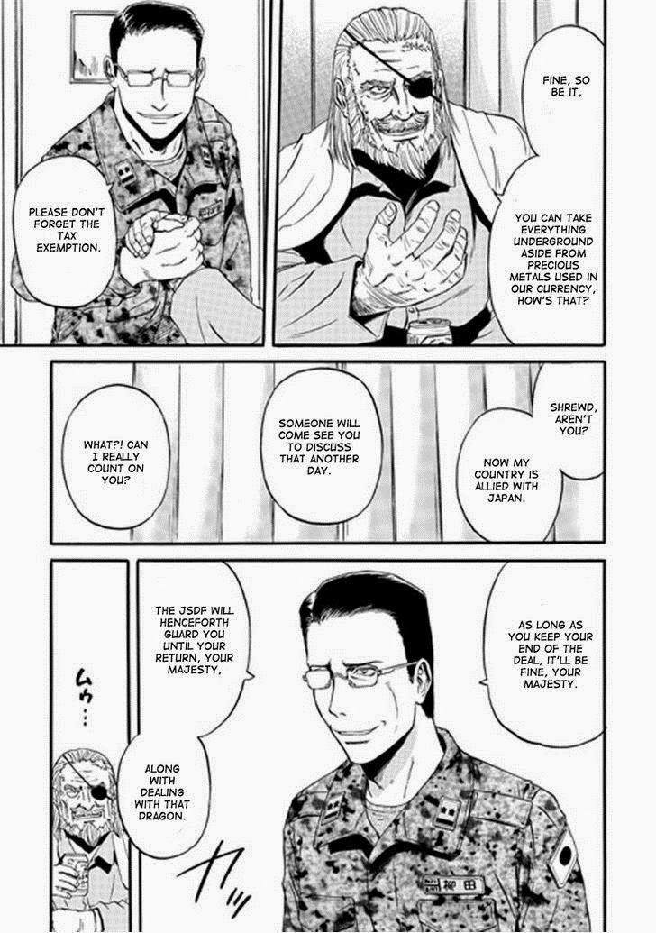 Gate - Jietai Kare no Chi nite, Kaku Tatakeri chapter 40 page 34