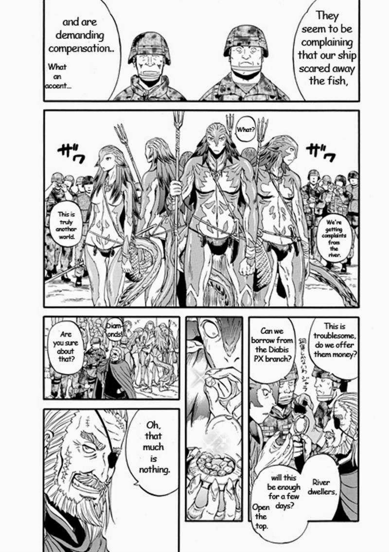 Gate - Jietai Kare no Chi nite, Kaku Tatakeri chapter 42 page 34