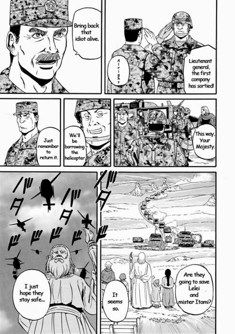 Gate - Jietai Kare no Chi nite, Kaku Tatakeri chapter 42 page 5