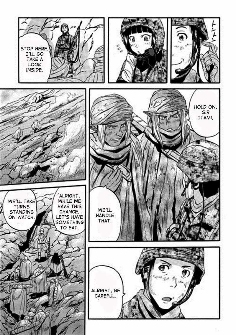 Gate - Jietai Kare no Chi nite, Kaku Tatakeri chapter 43 page 35