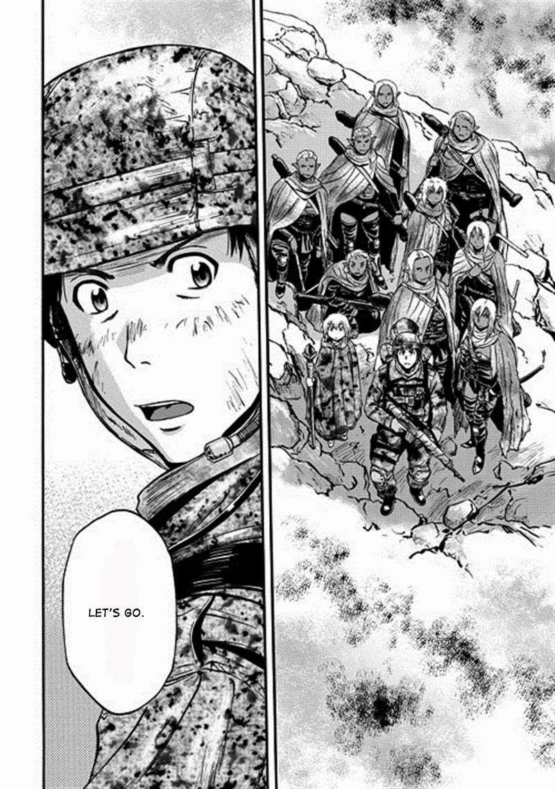 Gate - Jietai Kare no Chi nite, Kaku Tatakeri chapter 43 page 38