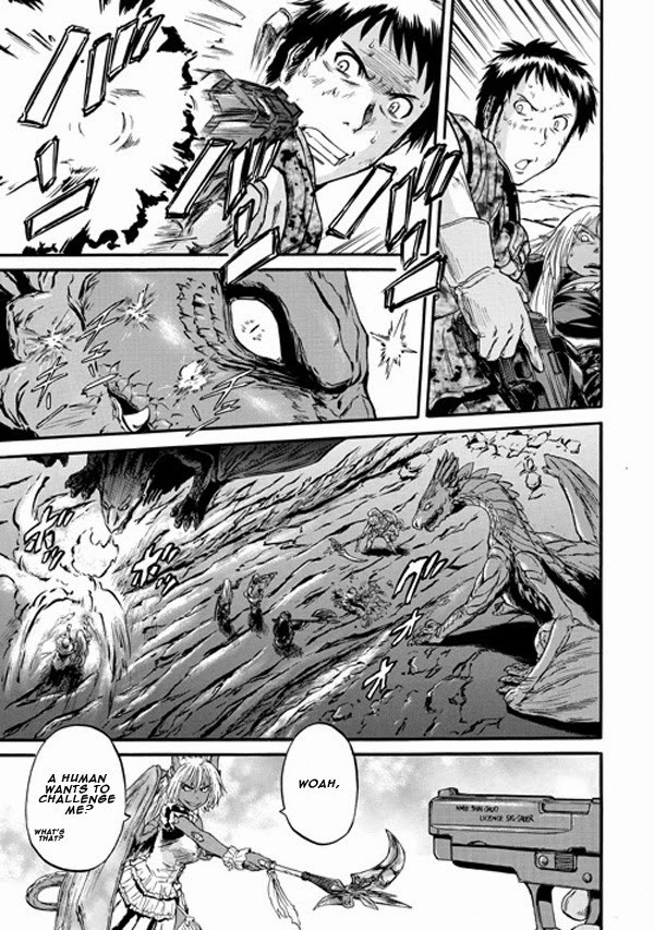 Gate - Jietai Kare no Chi nite, Kaku Tatakeri chapter 46 page 17