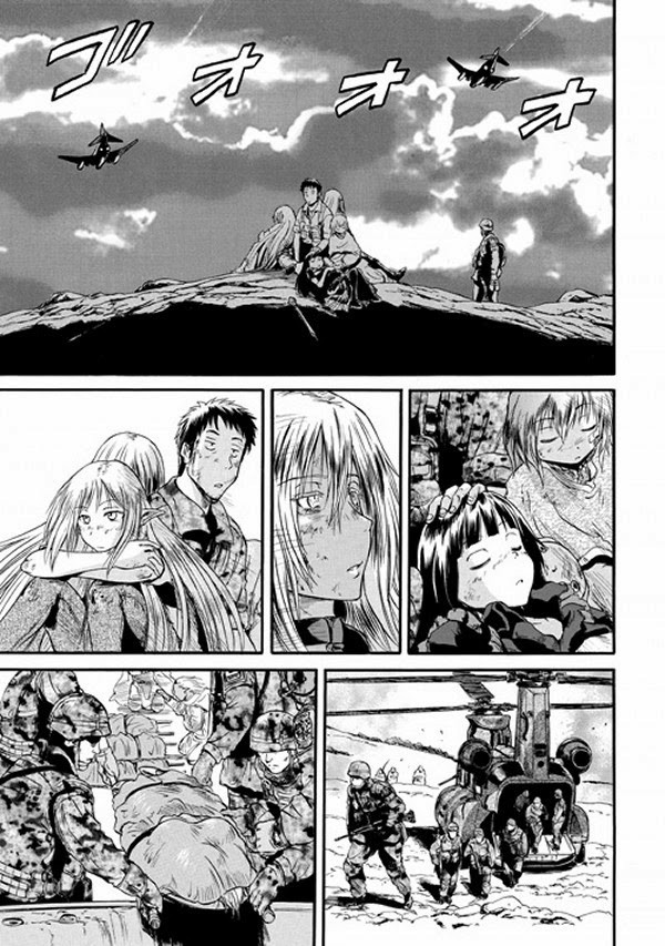 Gate - Jietai Kare no Chi nite, Kaku Tatakeri chapter 46 page 37