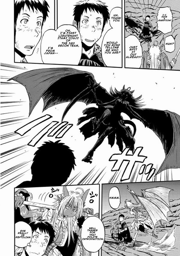 Gate - Jietai Kare no Chi nite, Kaku Tatakeri chapter 46 page 6