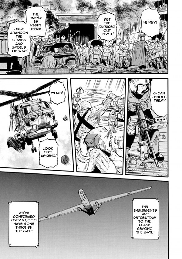 Gate - Jietai Kare no Chi nite, Kaku Tatakeri chapter 48 page 13