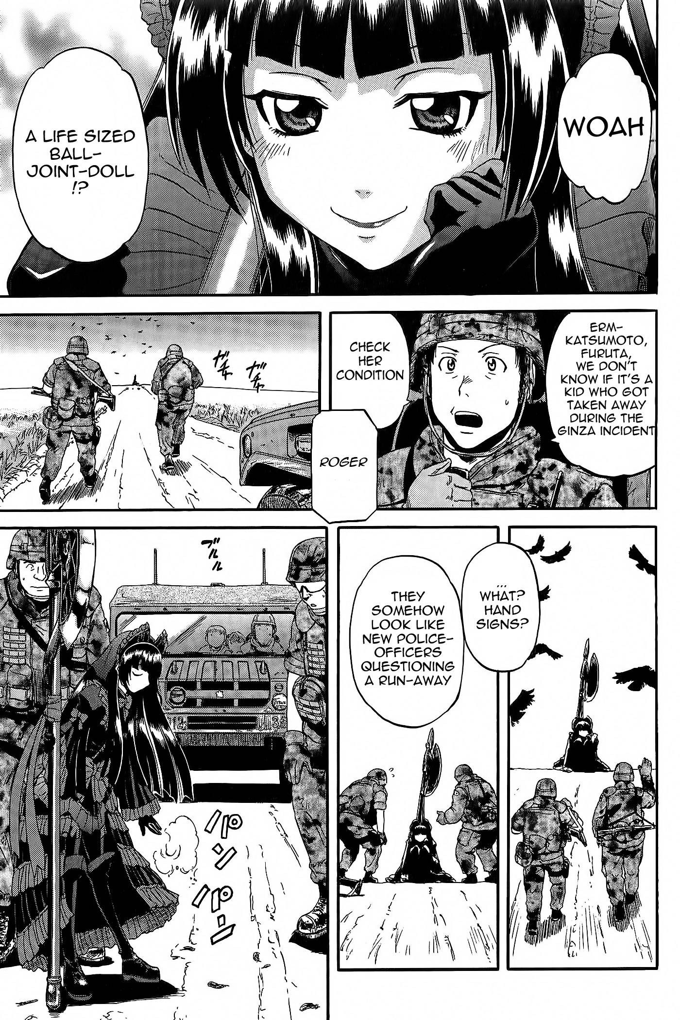 Gate - Jietai Kare no Chi nite, Kaku Tatakeri chapter 5 page 14