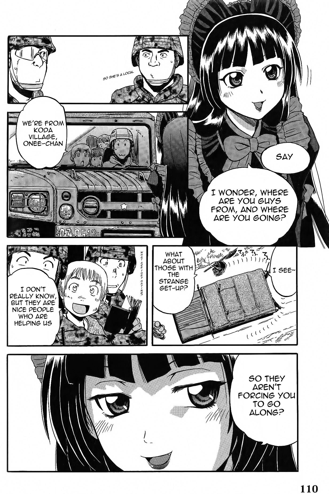 Gate - Jietai Kare no Chi nite, Kaku Tatakeri chapter 5 page 15