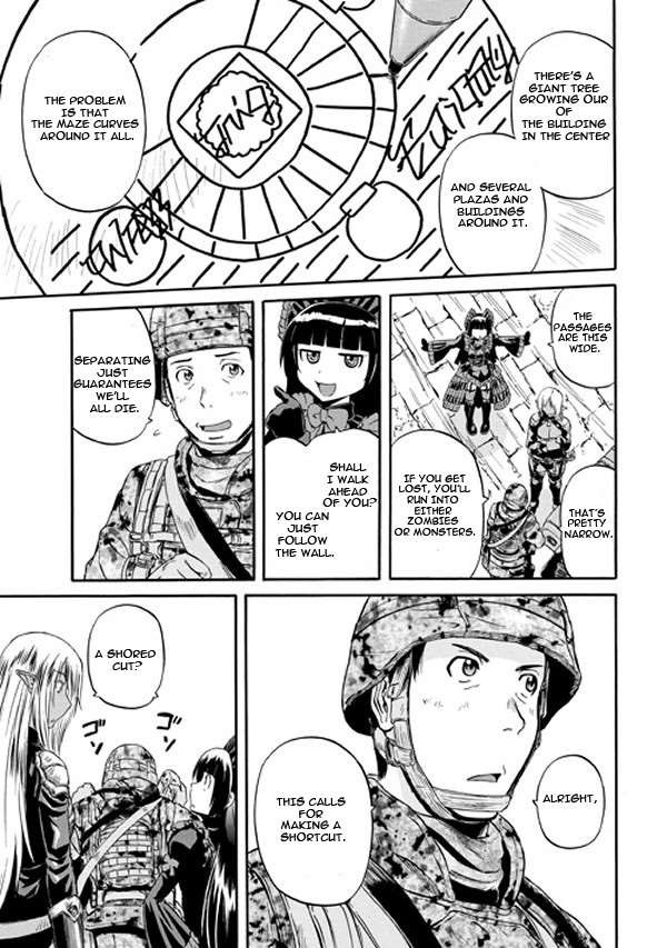 Gate - Jietai Kare no Chi nite, Kaku Tatakeri chapter 50 page 13