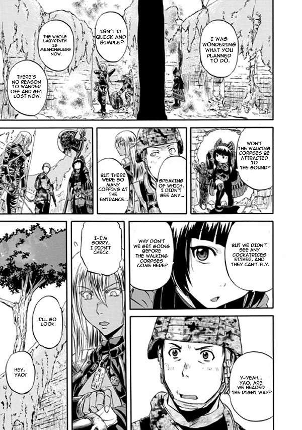 Gate - Jietai Kare no Chi nite, Kaku Tatakeri chapter 50 page 15