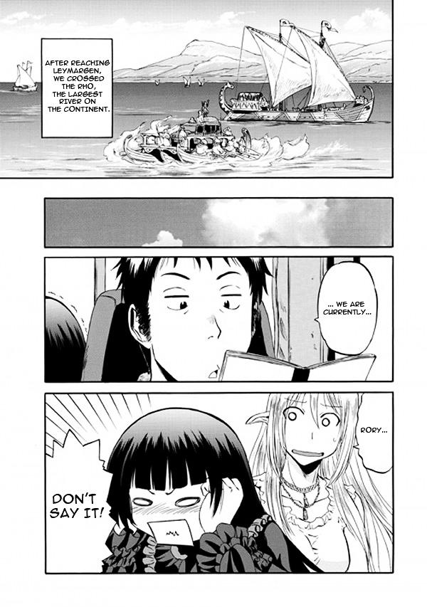 Gate - Jietai Kare no Chi nite, Kaku Tatakeri chapter 51.2 page 34