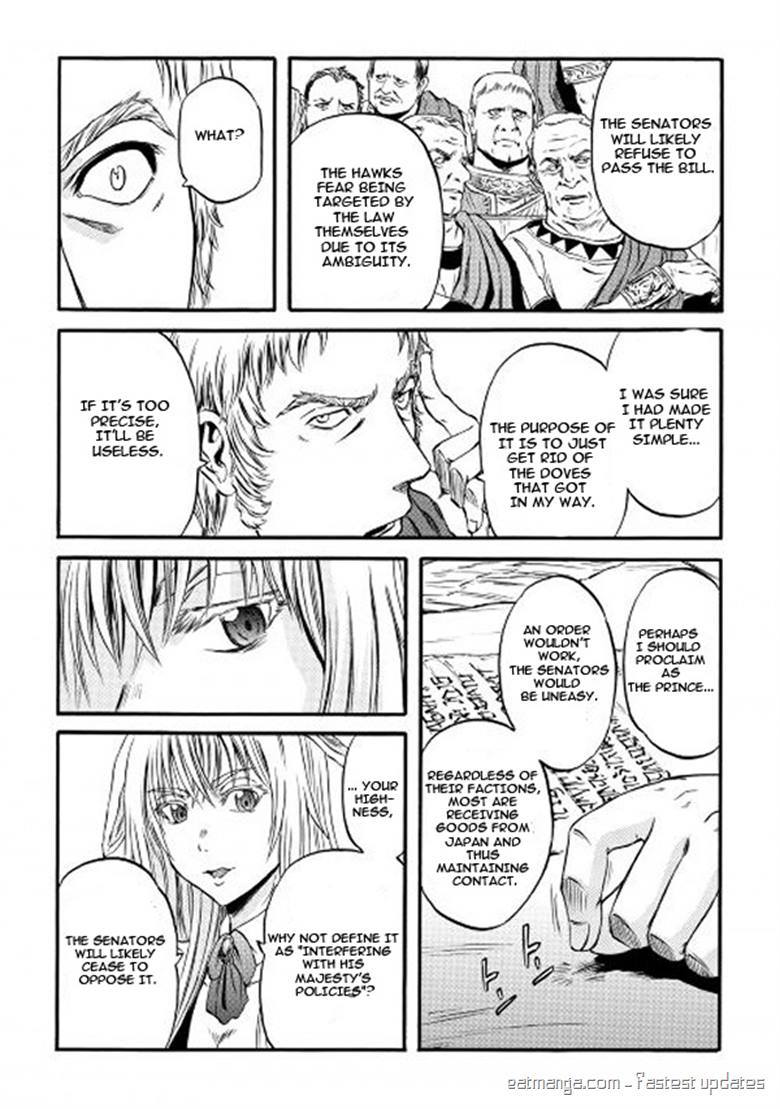 Gate - Jietai Kare no Chi nite, Kaku Tatakeri chapter 56 page 13