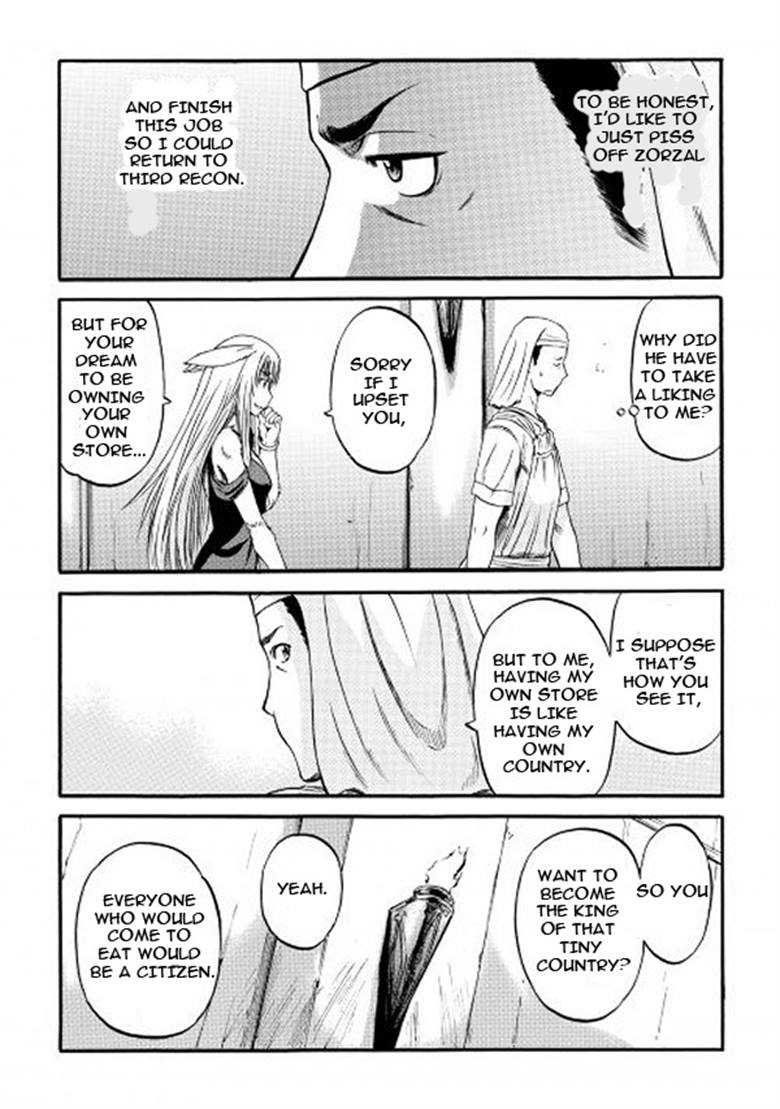 Gate - Jietai Kare no Chi nite, Kaku Tatakeri chapter 56 page 22