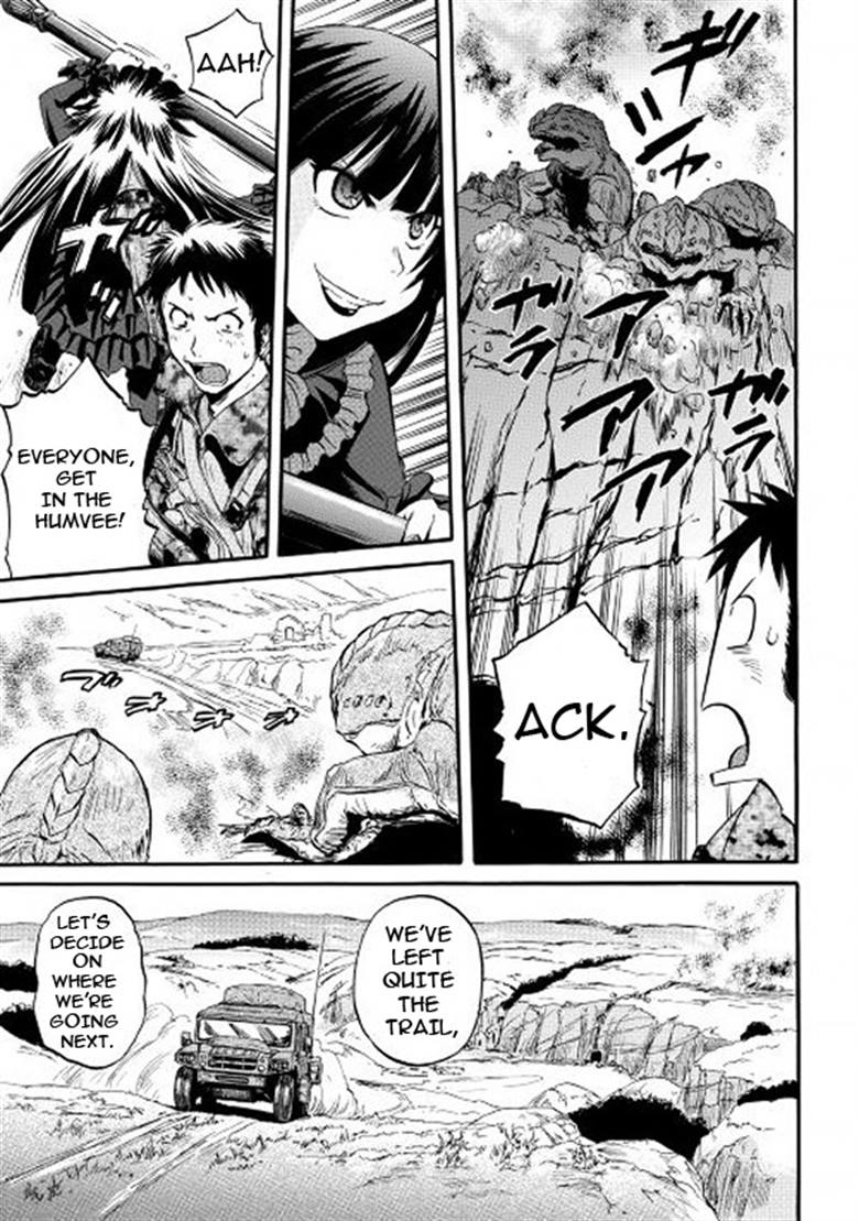 Gate - Jietai Kare no Chi nite, Kaku Tatakeri chapter 56 page 33