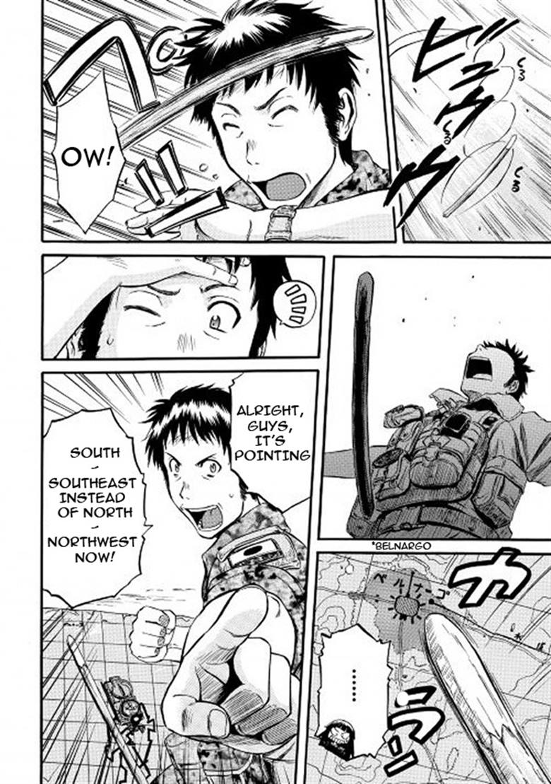 Gate - Jietai Kare no Chi nite, Kaku Tatakeri chapter 56 page 38