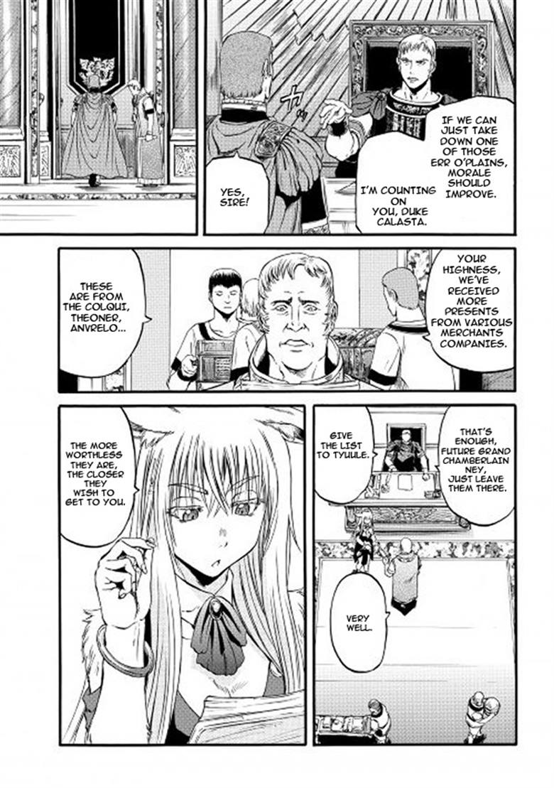 Gate - Jietai Kare no Chi nite, Kaku Tatakeri chapter 56 page 9