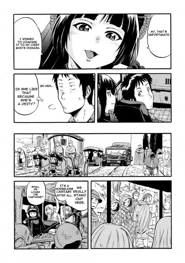 Gate - Jietai Kare no Chi nite, Kaku Tatakeri chapter 57 page 7