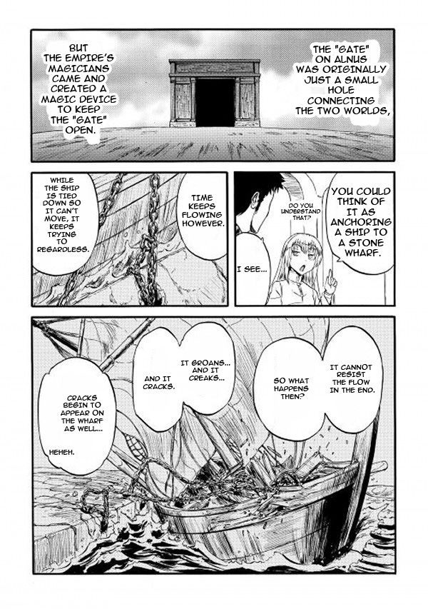 Gate - Jietai Kare no Chi nite, Kaku Tatakeri chapter 58 page 25