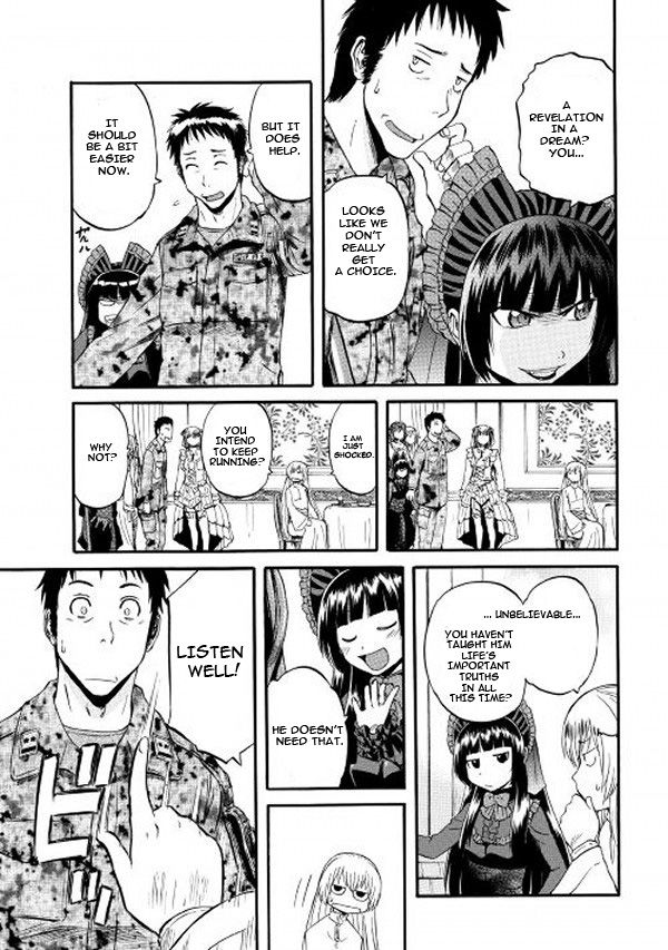 Gate - Jietai Kare no Chi nite, Kaku Tatakeri chapter 58 page 35