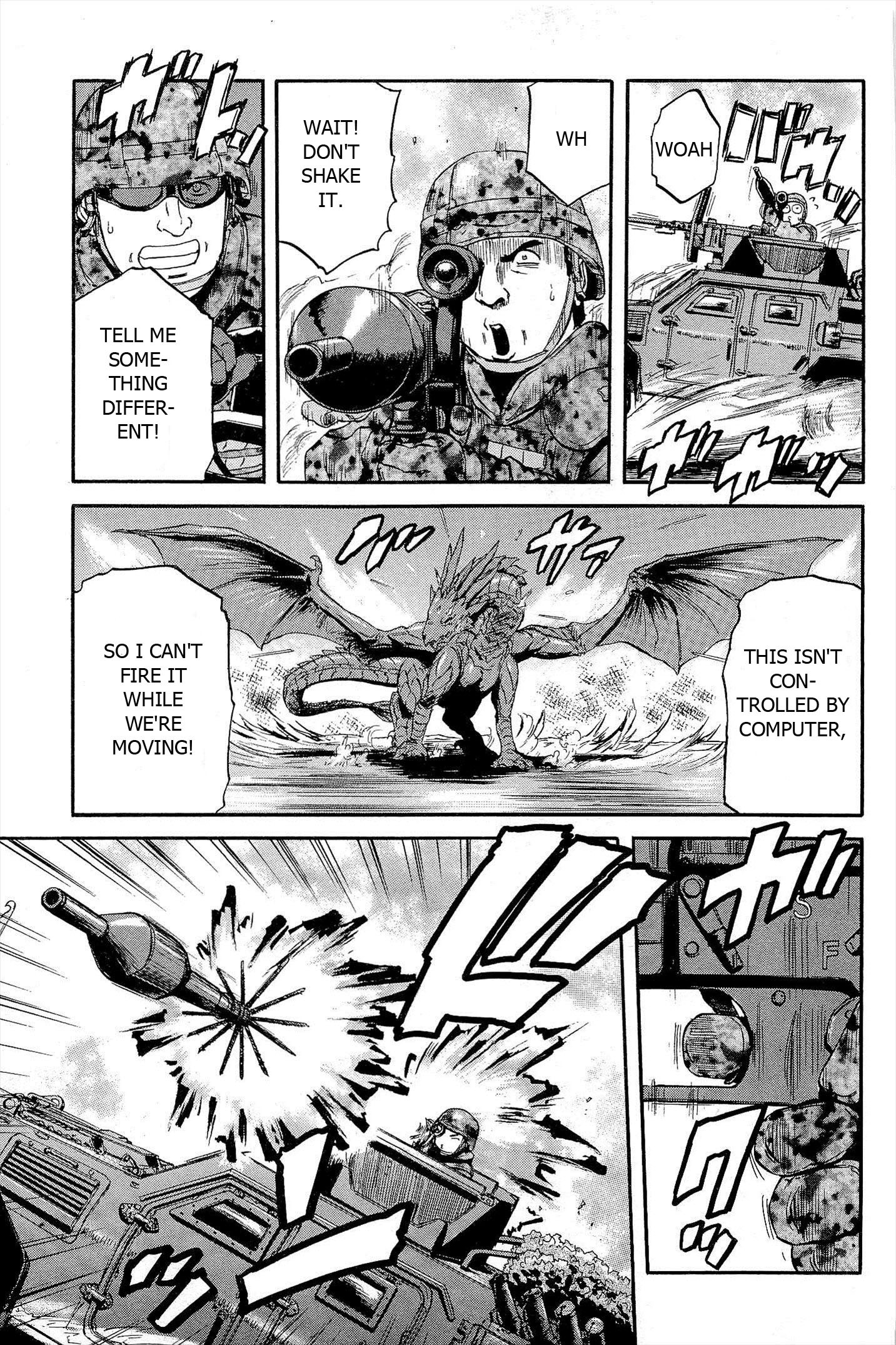 Gate - Jietai Kare no Chi nite, Kaku Tatakeri chapter 6 page 13