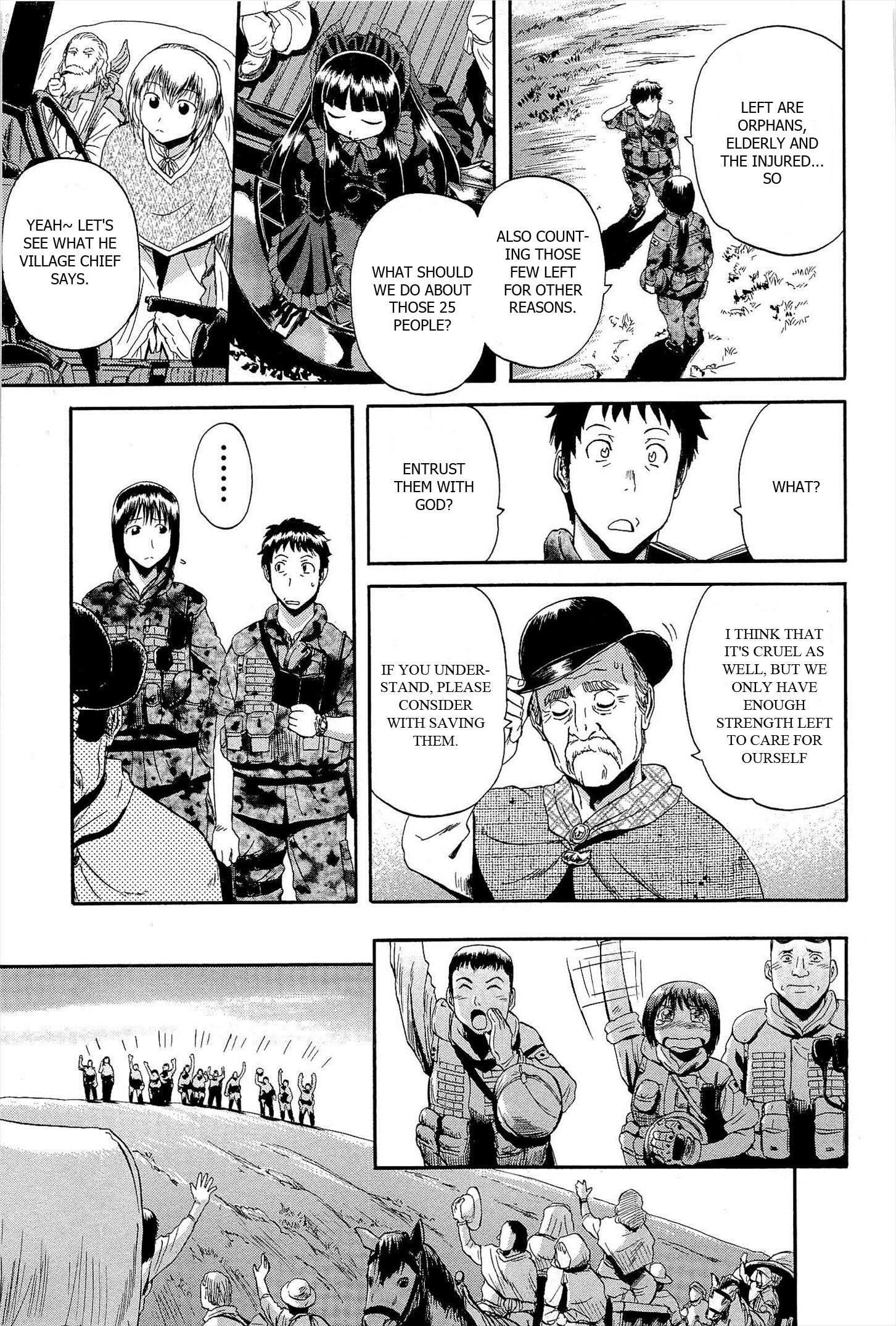 Gate - Jietai Kare no Chi nite, Kaku Tatakeri chapter 6 page 22