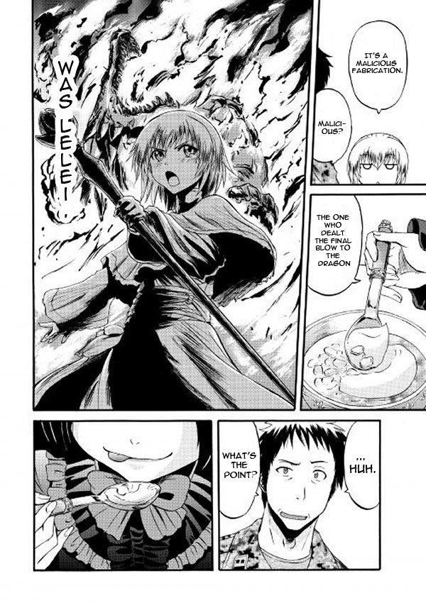 Gate - Jietai Kare no Chi nite, Kaku Tatakeri chapter 62 page 12