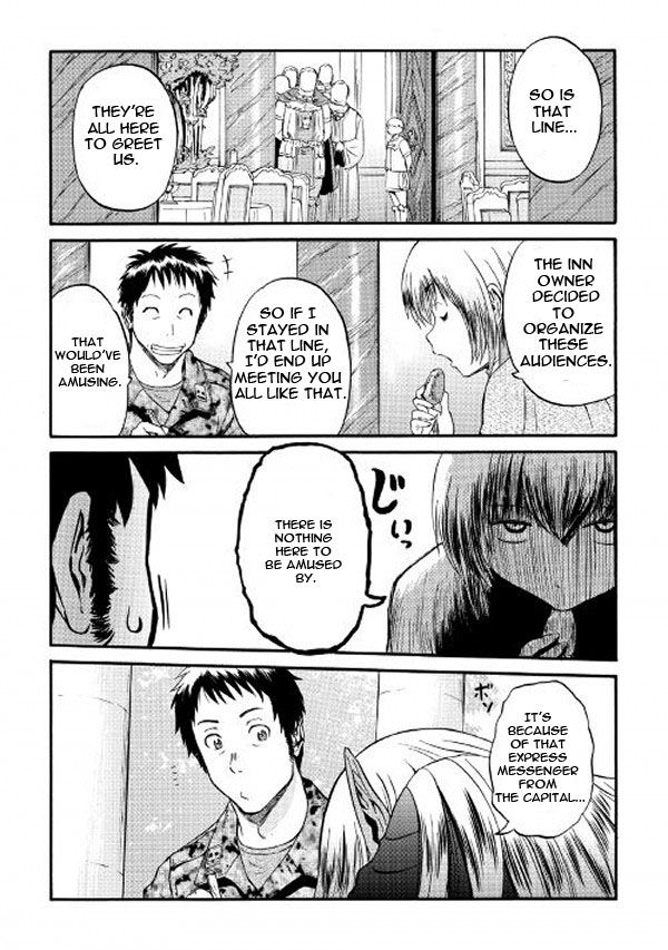 Gate - Jietai Kare no Chi nite, Kaku Tatakeri chapter 62 page 9