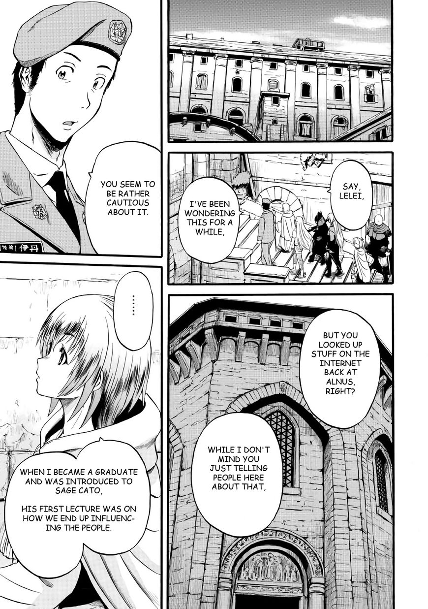 Gate - Jietai Kare no Chi nite, Kaku Tatakeri chapter 67 page 23