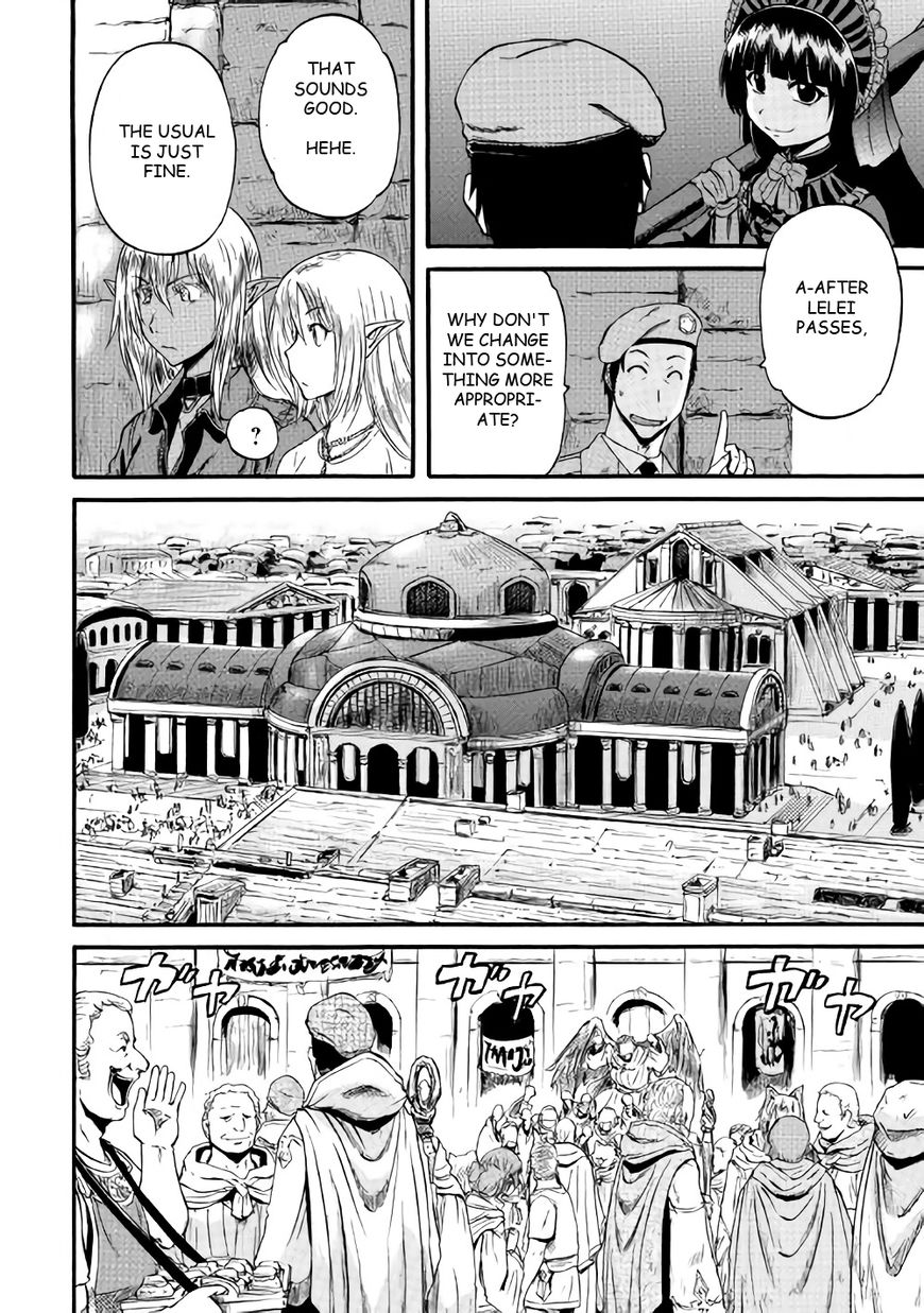 Gate - Jietai Kare no Chi nite, Kaku Tatakeri chapter 67 page 34