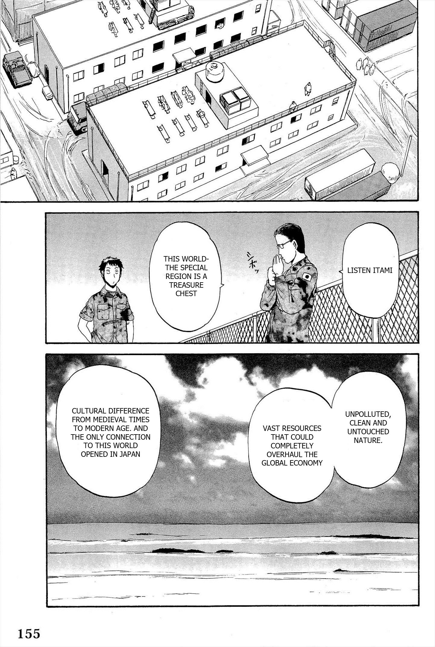 Gate - Jietai Kare no Chi nite, Kaku Tatakeri chapter 7 page 13