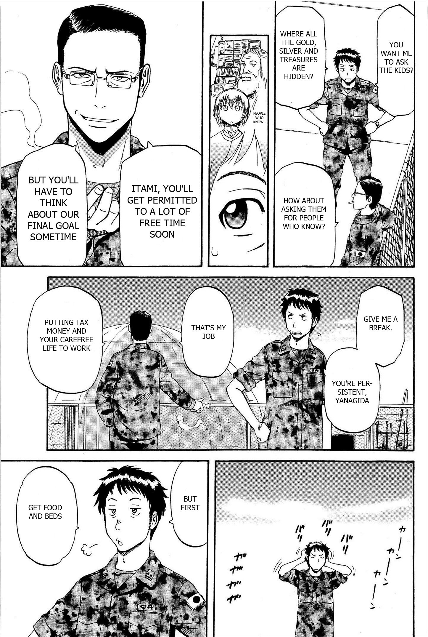 Gate - Jietai Kare no Chi nite, Kaku Tatakeri chapter 7 page 15