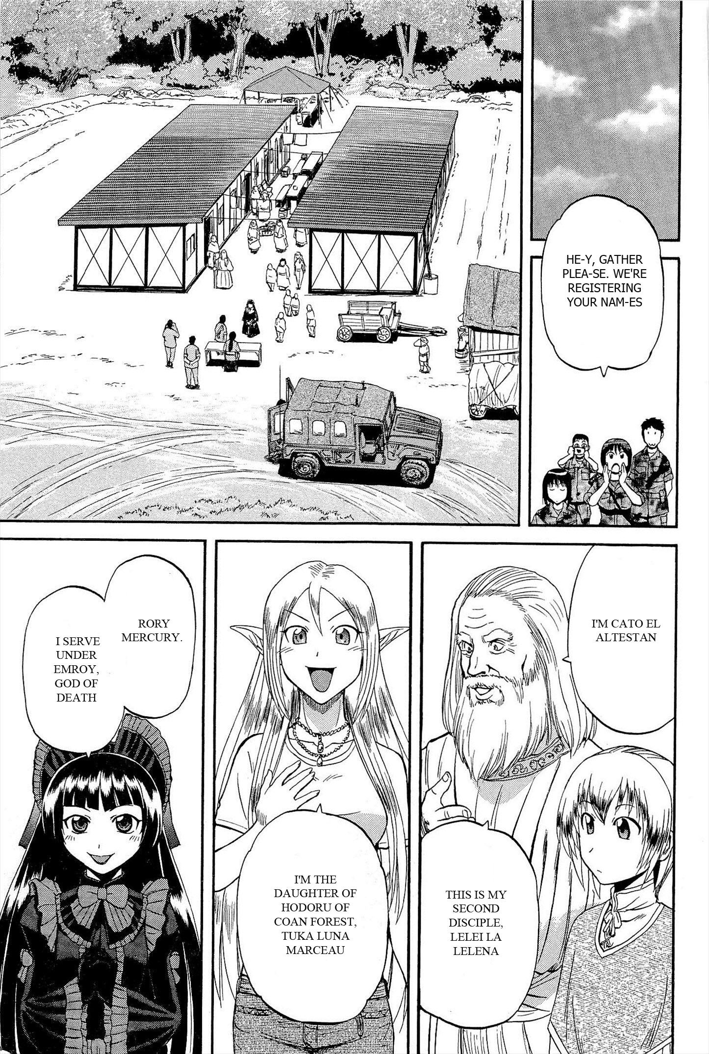 Gate - Jietai Kare no Chi nite, Kaku Tatakeri chapter 7 page 19