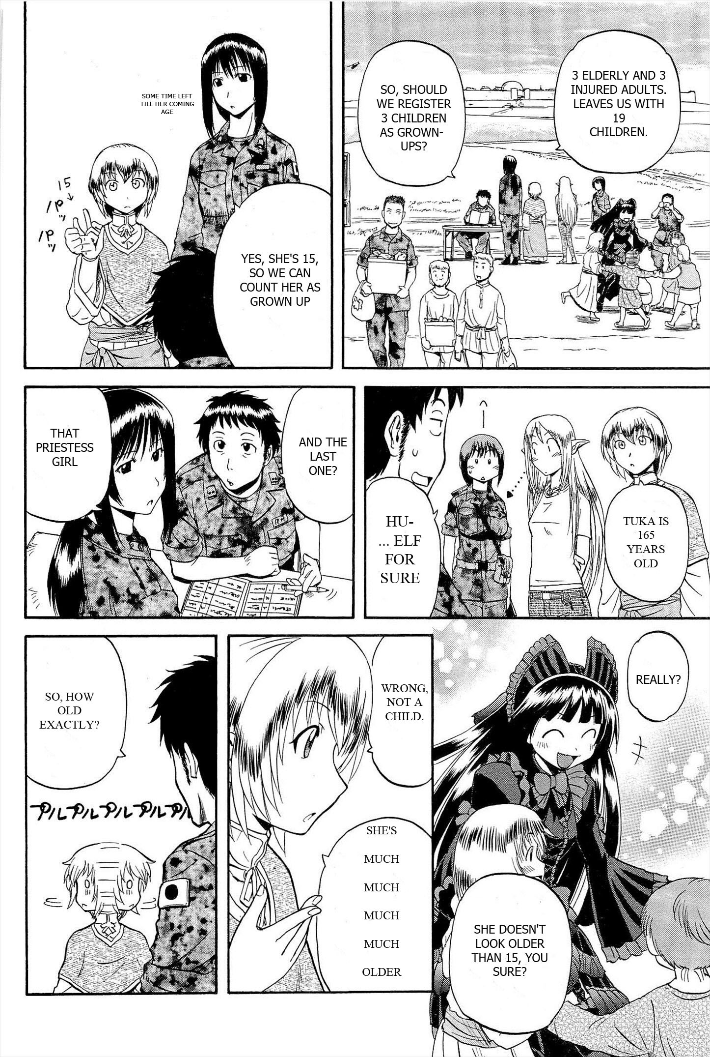 Gate - Jietai Kare no Chi nite, Kaku Tatakeri chapter 7 page 20