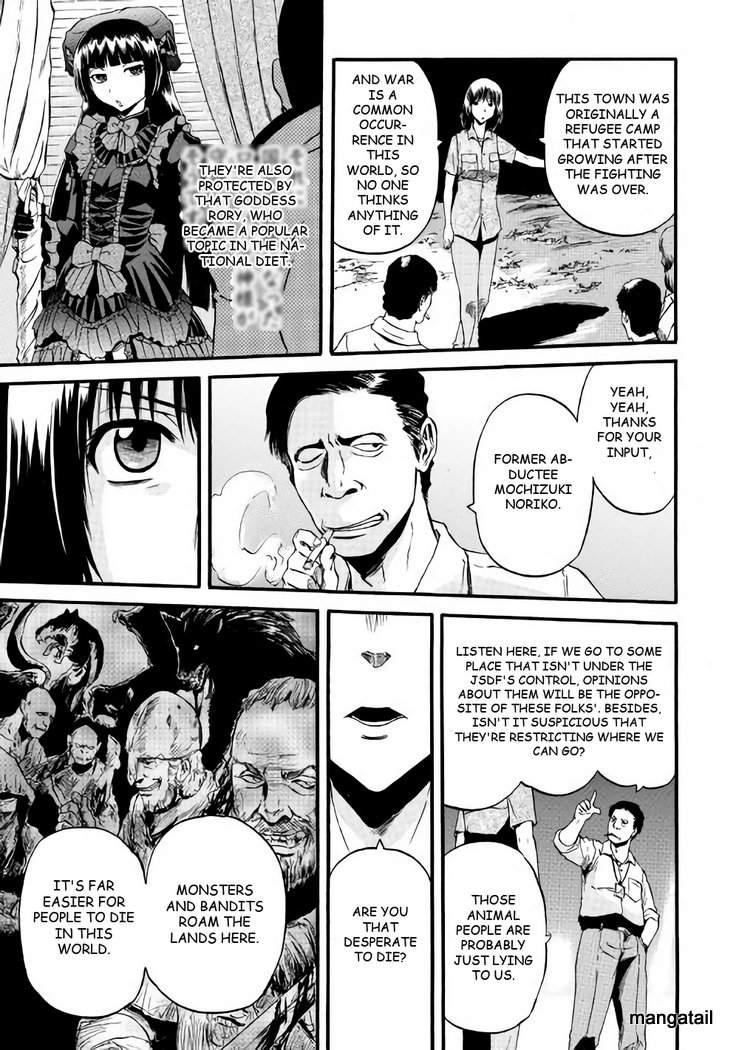 Gate - Jietai Kare no Chi nite, Kaku Tatakeri chapter 71 page 15