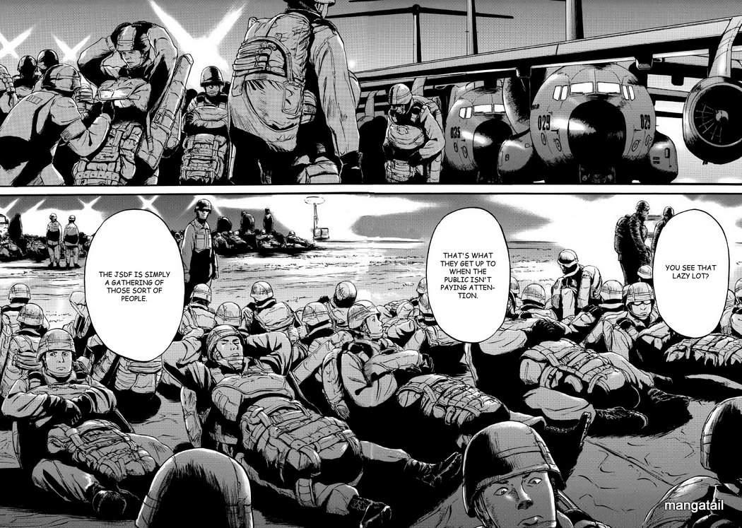 Gate - Jietai Kare no Chi nite, Kaku Tatakeri chapter 71 page 20