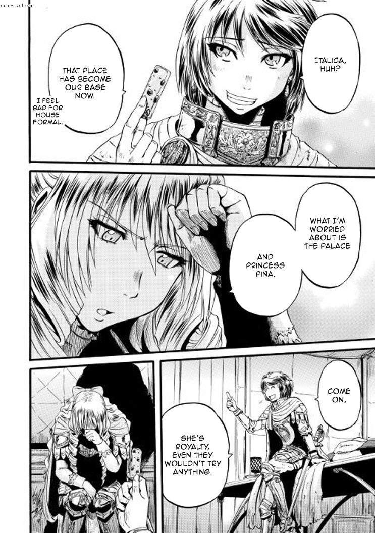 Gate - Jietai Kare no Chi nite, Kaku Tatakeri chapter 73 page 14