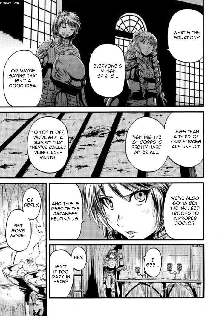 Gate - Jietai Kare no Chi nite, Kaku Tatakeri chapter 73 page 7