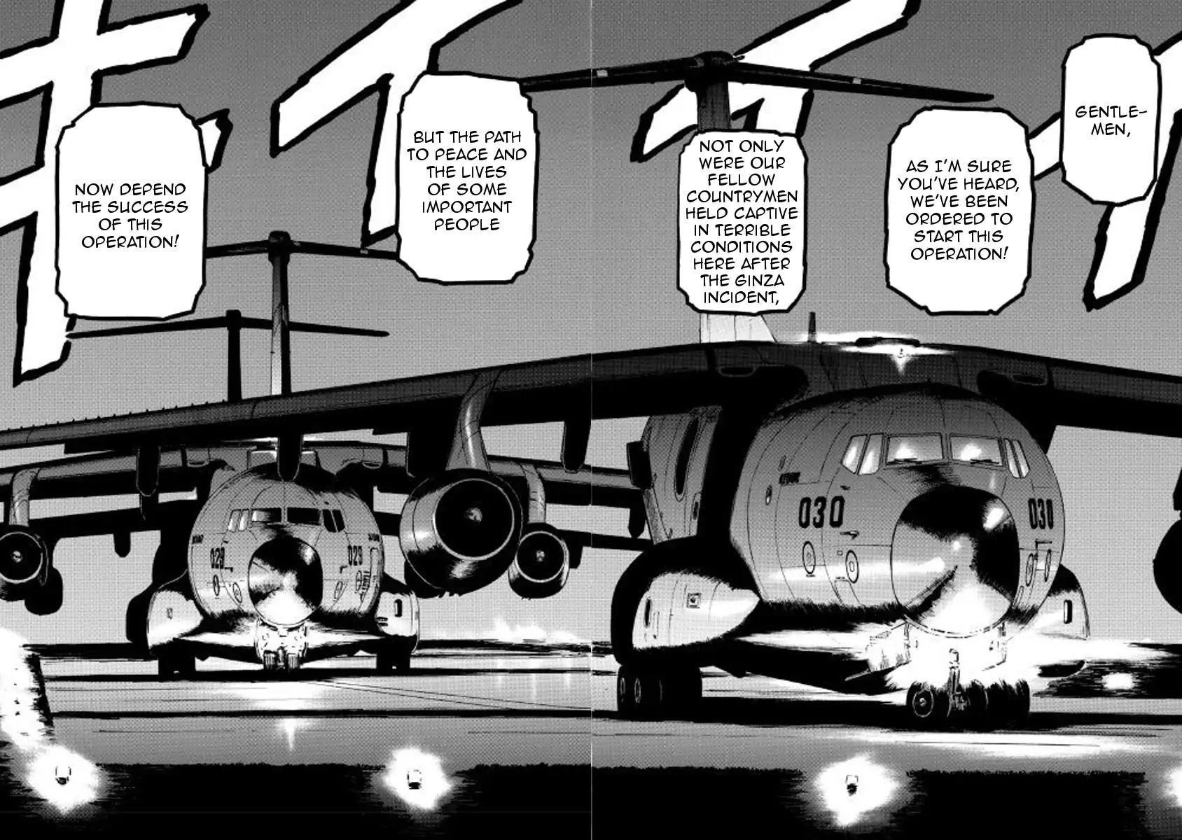 Gate - Jietai Kare no Chi nite, Kaku Tatakeri chapter 75 page 2