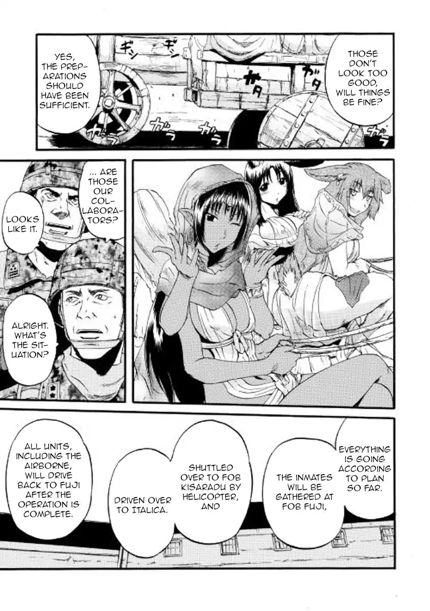 Gate - Jietai Kare no Chi nite, Kaku Tatakeri chapter 77 page 14