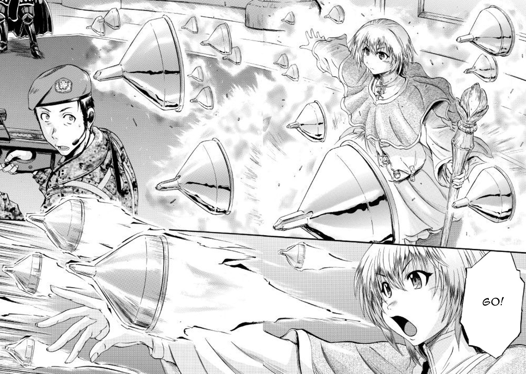 Gate - Jietai Kare no Chi nite, Kaku Tatakeri chapter 85 page 15