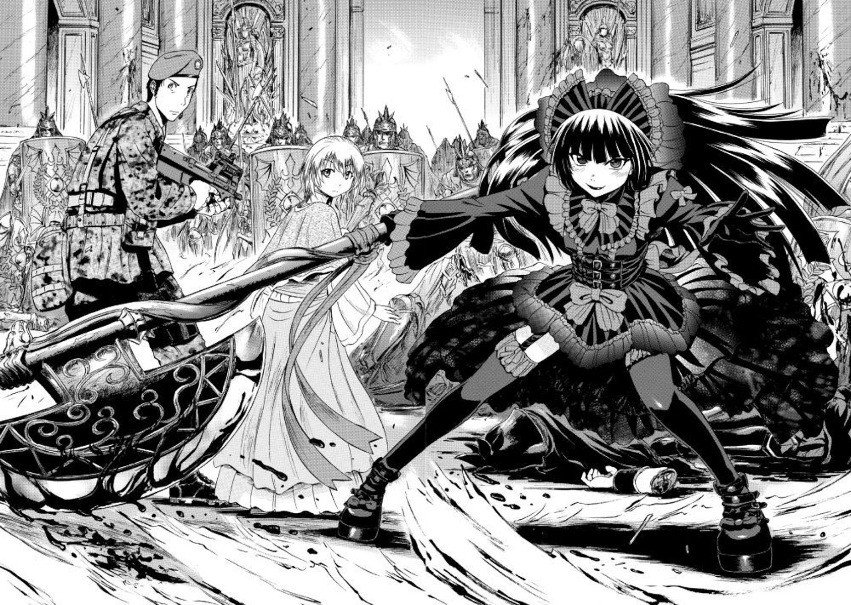 Gate - Jietai Kare no Chi nite, Kaku Tatakeri chapter 85 page 2