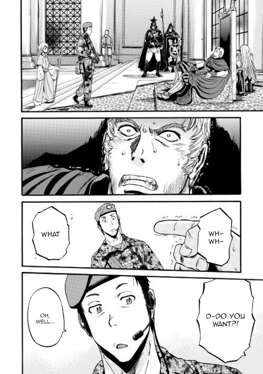 Gate - Jietai Kare no Chi nite, Kaku Tatakeri chapter 85 page 23