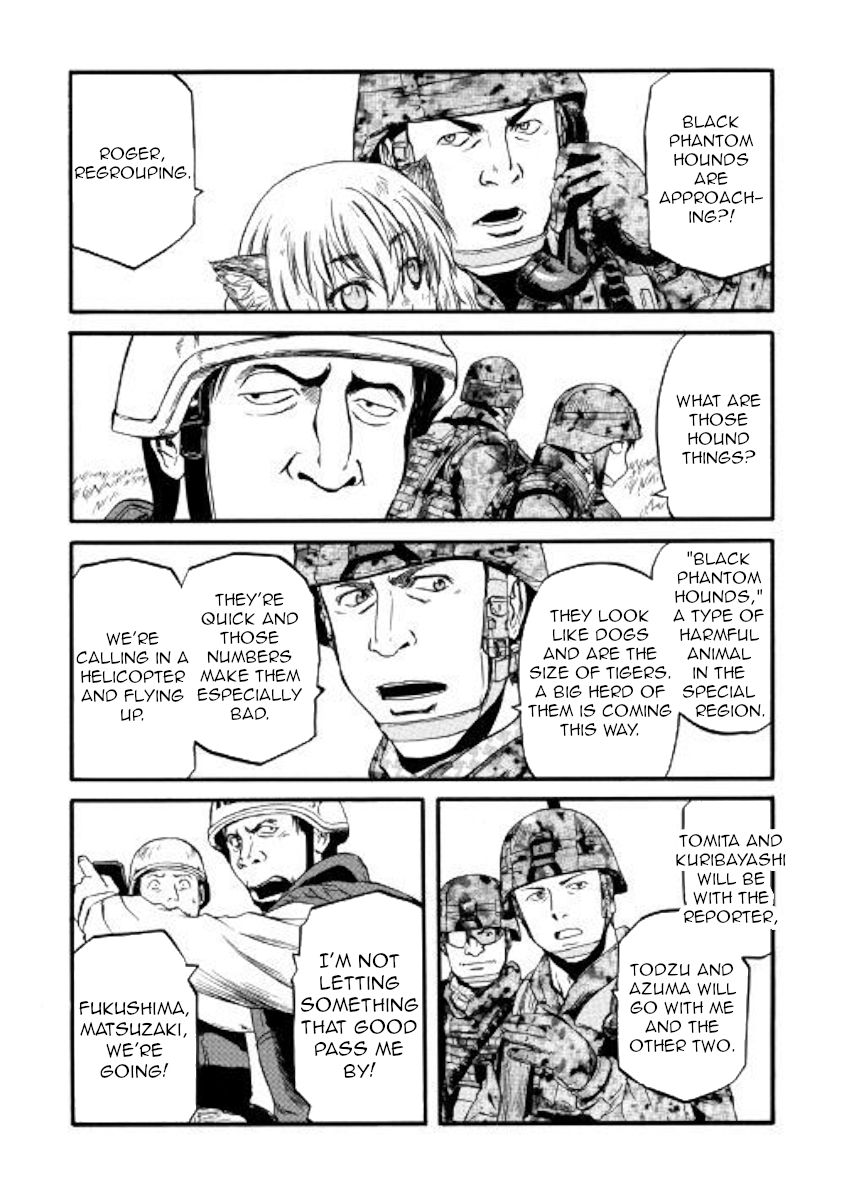 Gate - Jietai Kare no Chi nite, Kaku Tatakeri chapter 87 page 23