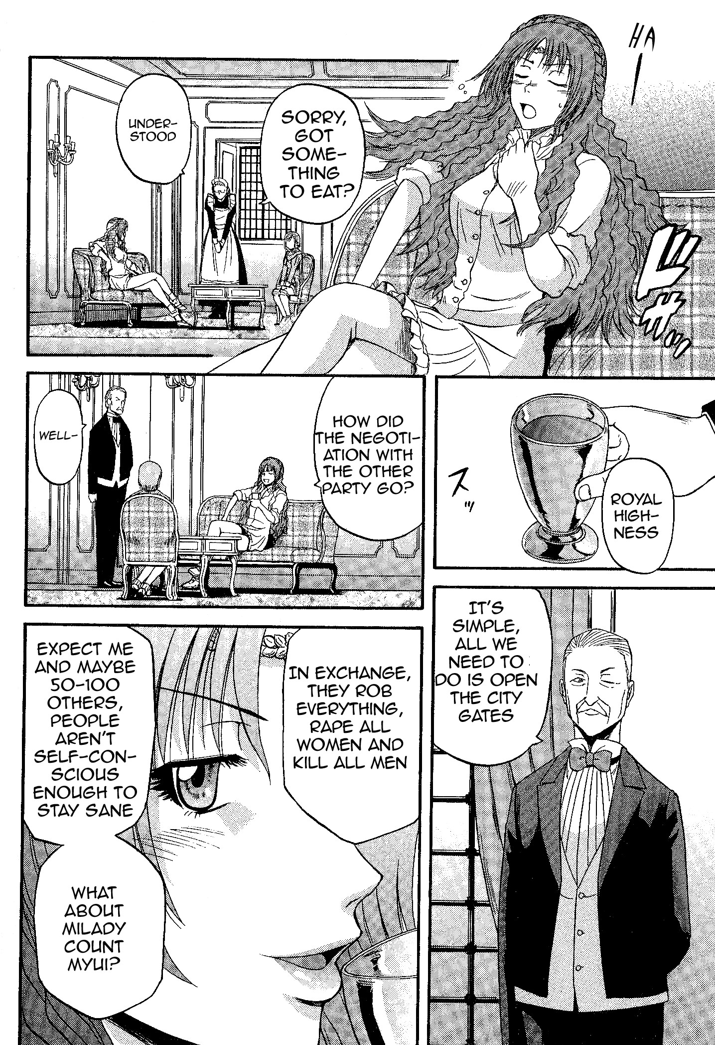 Gate - Jietai Kare no Chi nite, Kaku Tatakeri chapter 9 page 17