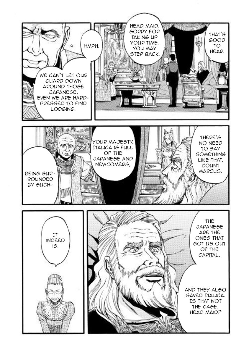 Gate - Jietai Kare no Chi nite, Kaku Tatakeri chapter 90 page 17