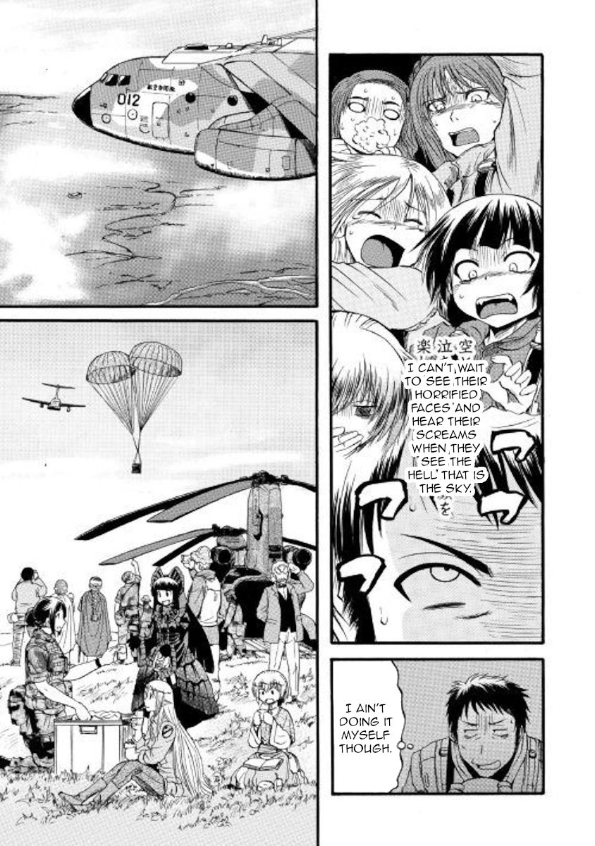 Gate - Jietai Kare no Chi nite, Kaku Tatakeri chapter 93 page 10