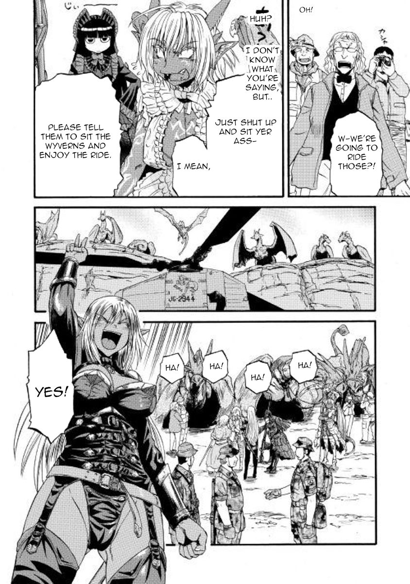 Gate - Jietai Kare no Chi nite, Kaku Tatakeri chapter 93 page 25