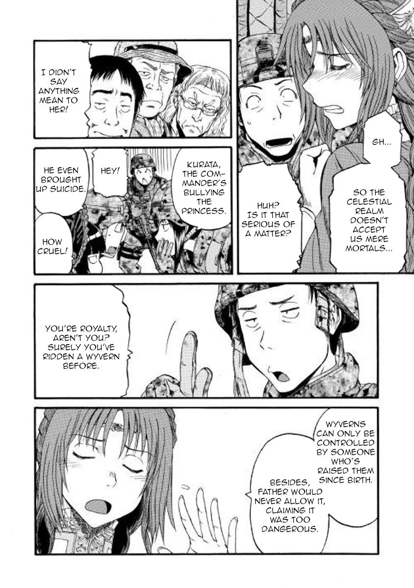 Gate - Jietai Kare no Chi nite, Kaku Tatakeri chapter 93 page 7