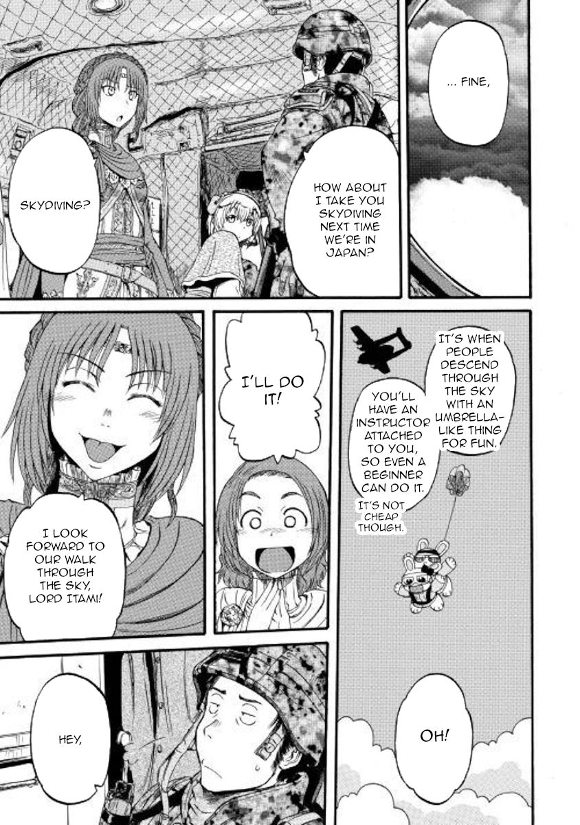 Gate - Jietai Kare no Chi nite, Kaku Tatakeri chapter 93 page 8